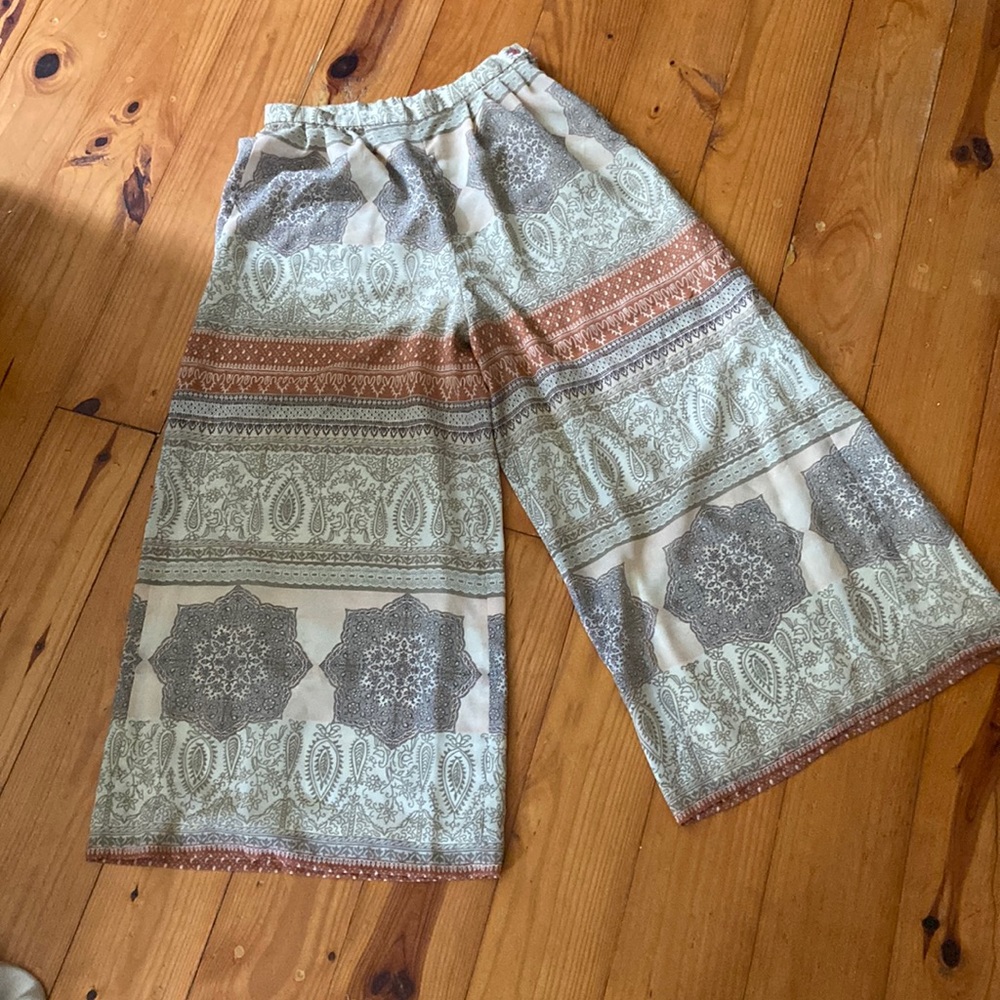 Anthropologie Judy Hornby Italian Palazzo Pants